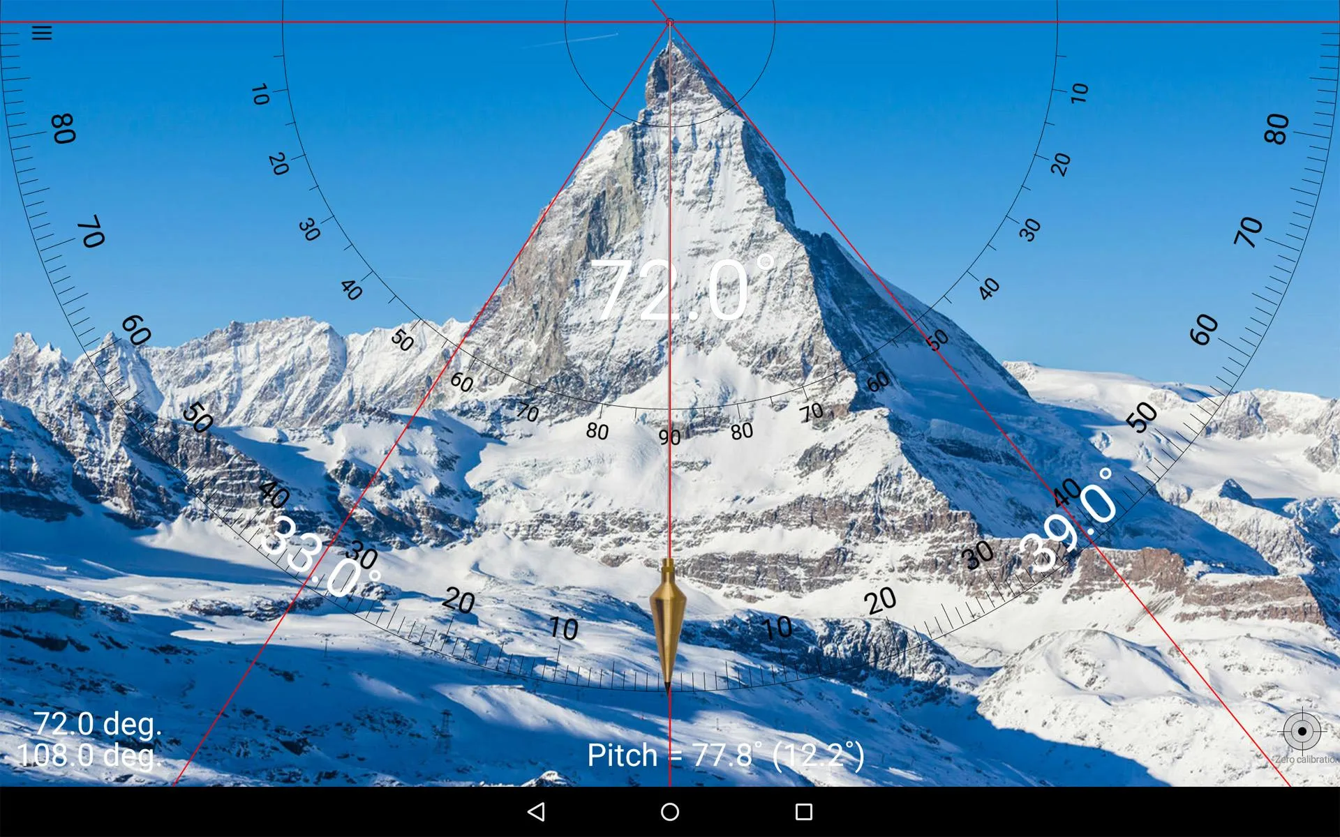 Smart Protractor | Indus Appstore | Screenshot