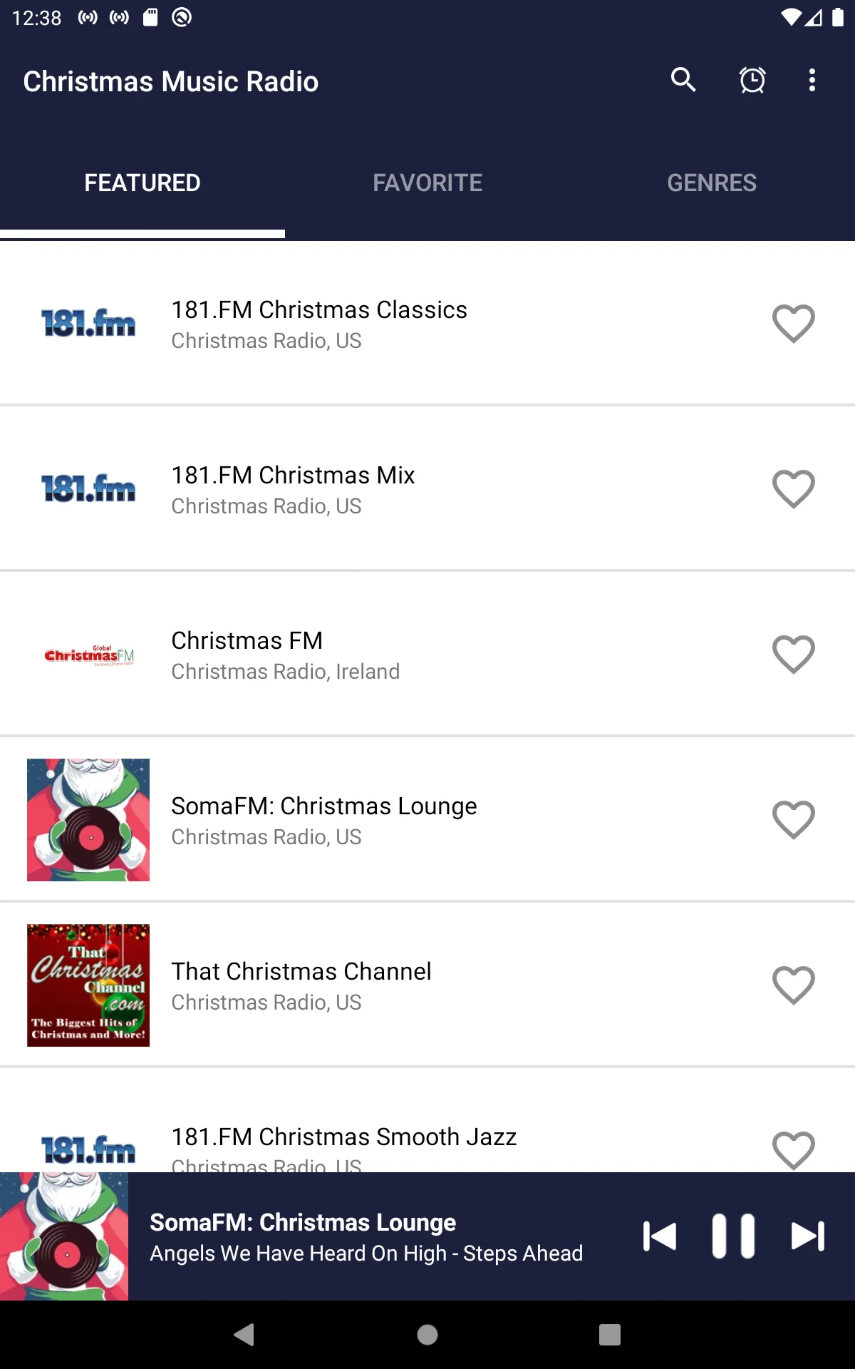 Christmas Music Radio 2024 | Indus Appstore | Screenshot