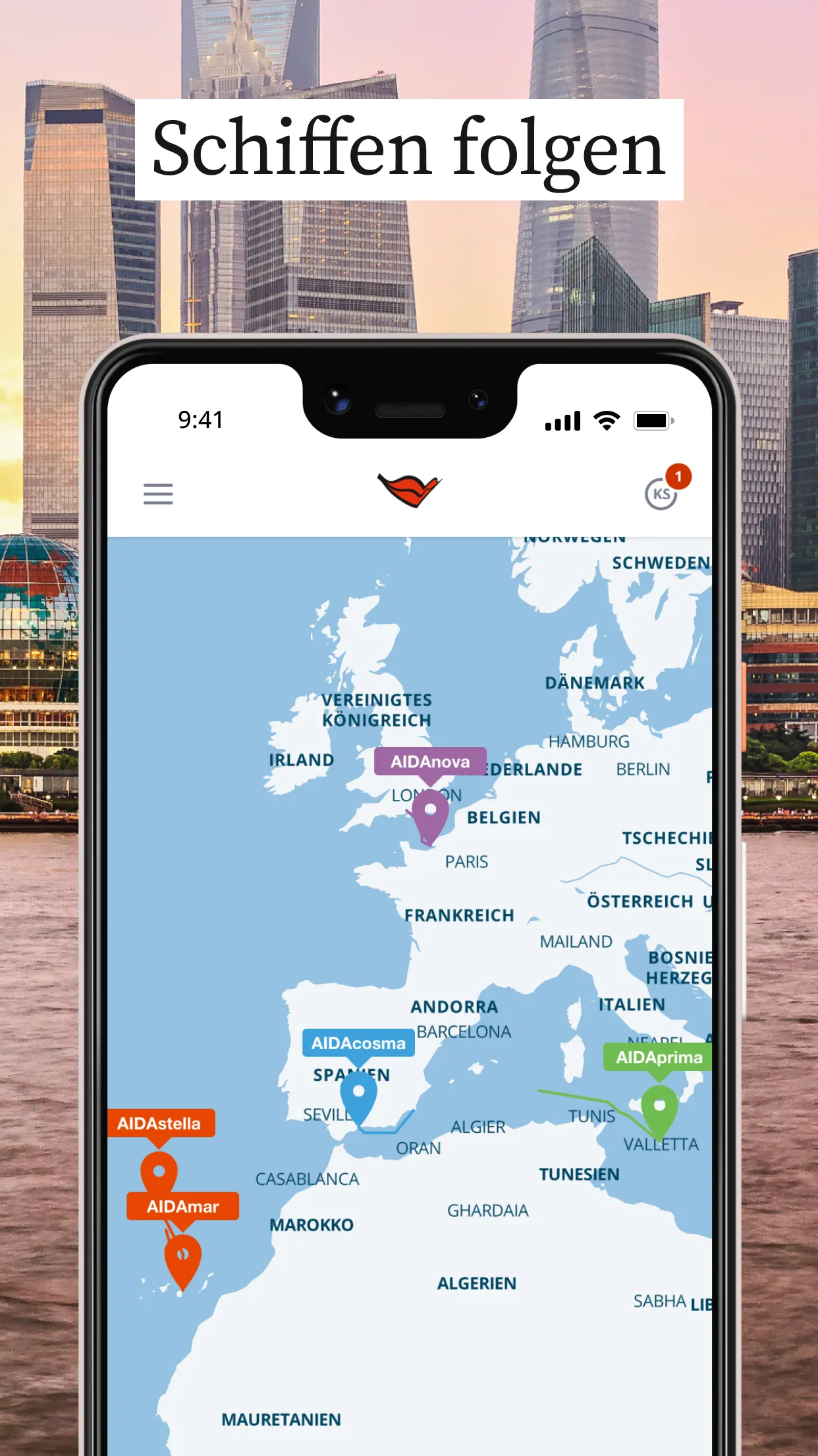 AIDA Cruises | Indus Appstore | Screenshot