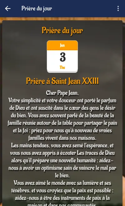 Prière a Saint Michel archange | Indus Appstore | Screenshot