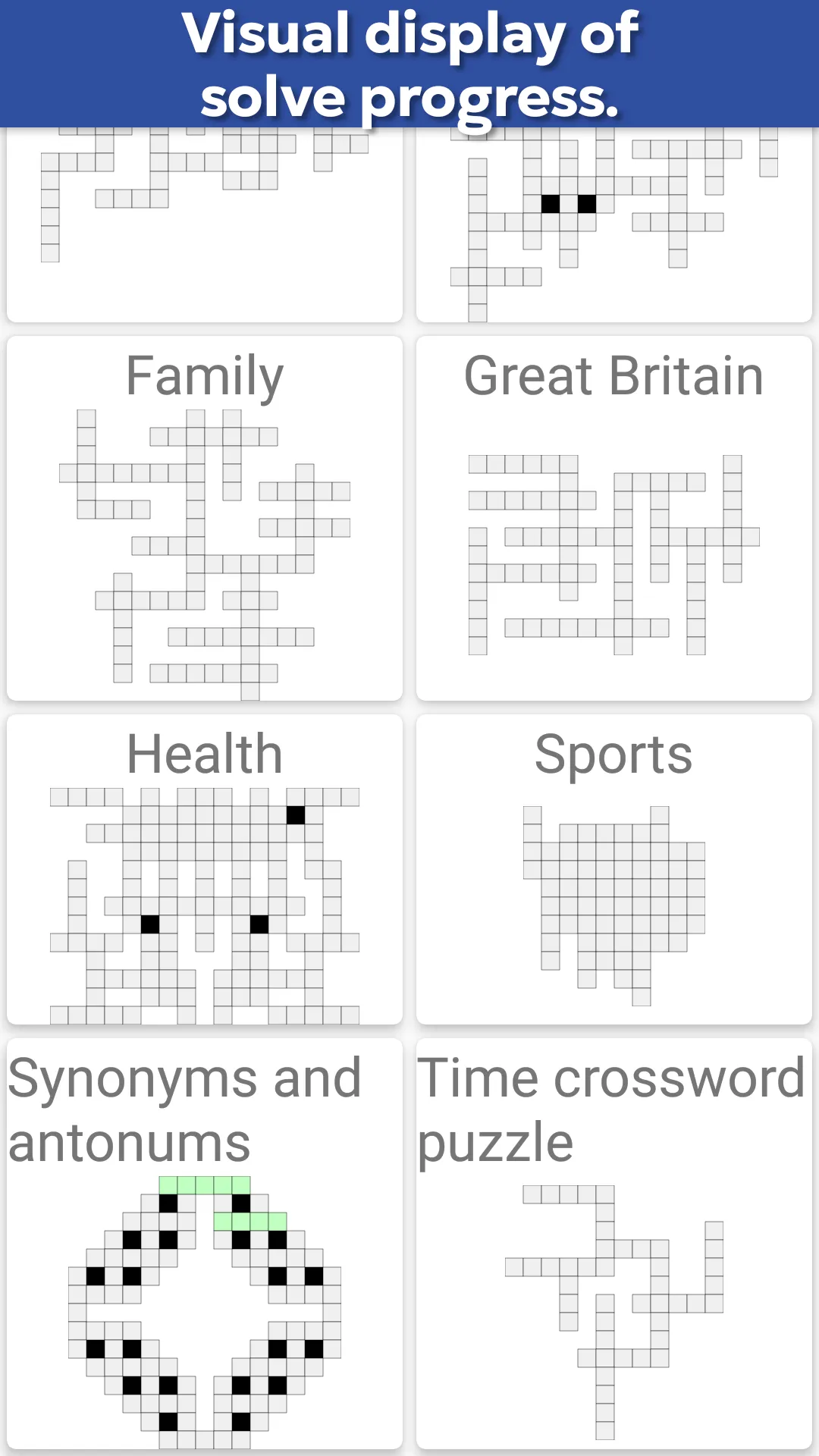 Family Crosswords-7 | Indus Appstore | Screenshot