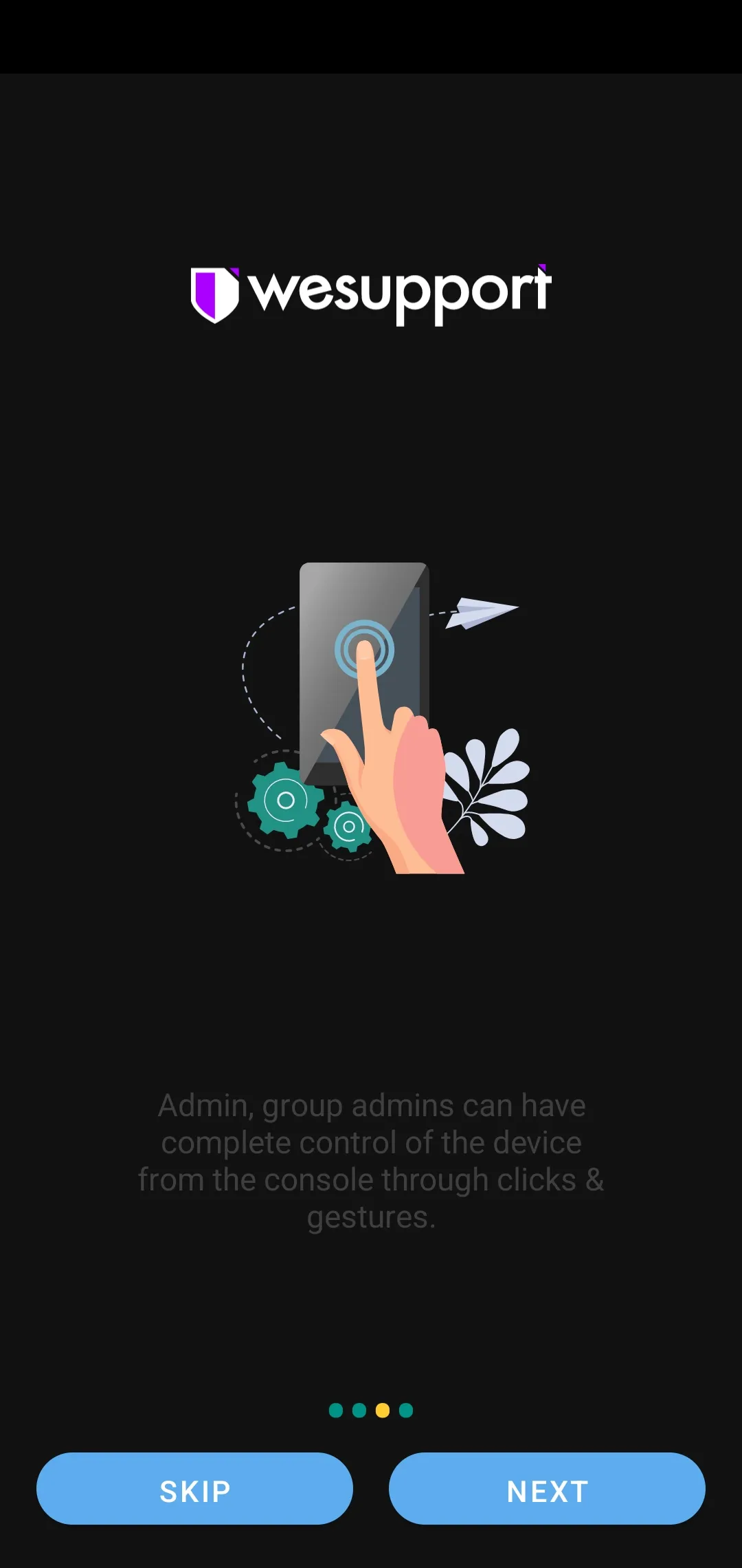 WeSupport | Indus Appstore | Screenshot