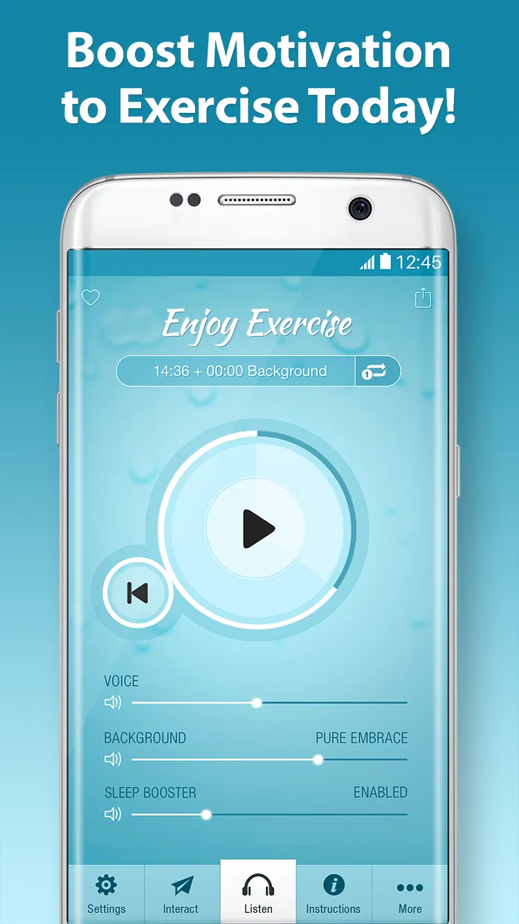 Enjoy Exercise Hypnosis | Indus Appstore | Screenshot