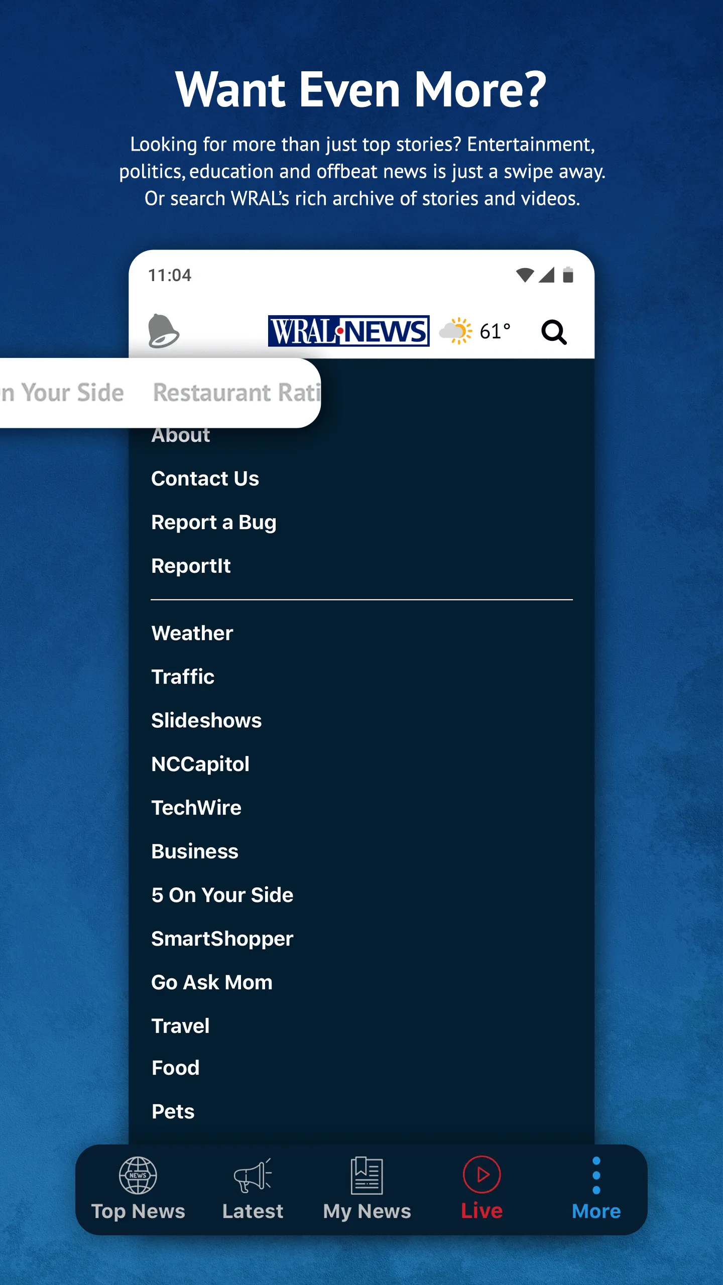 WRAL News App | Indus Appstore | Screenshot