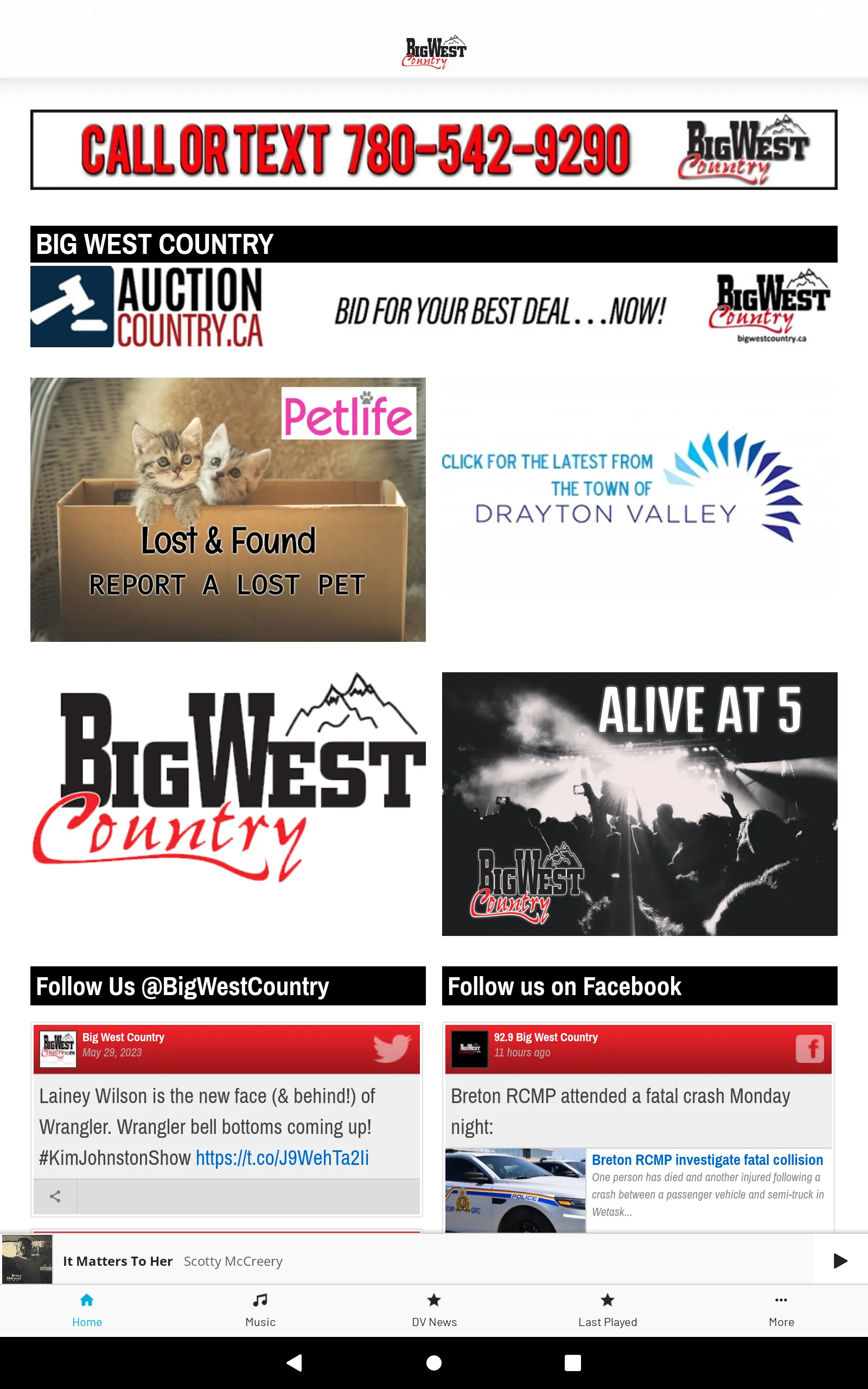 Big West Country 92.9FM | Indus Appstore | Screenshot