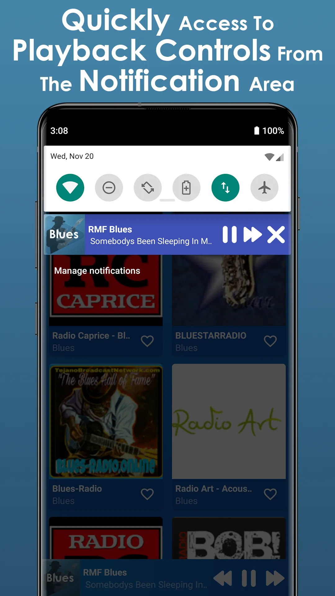 Blues Music App | Indus Appstore | Screenshot