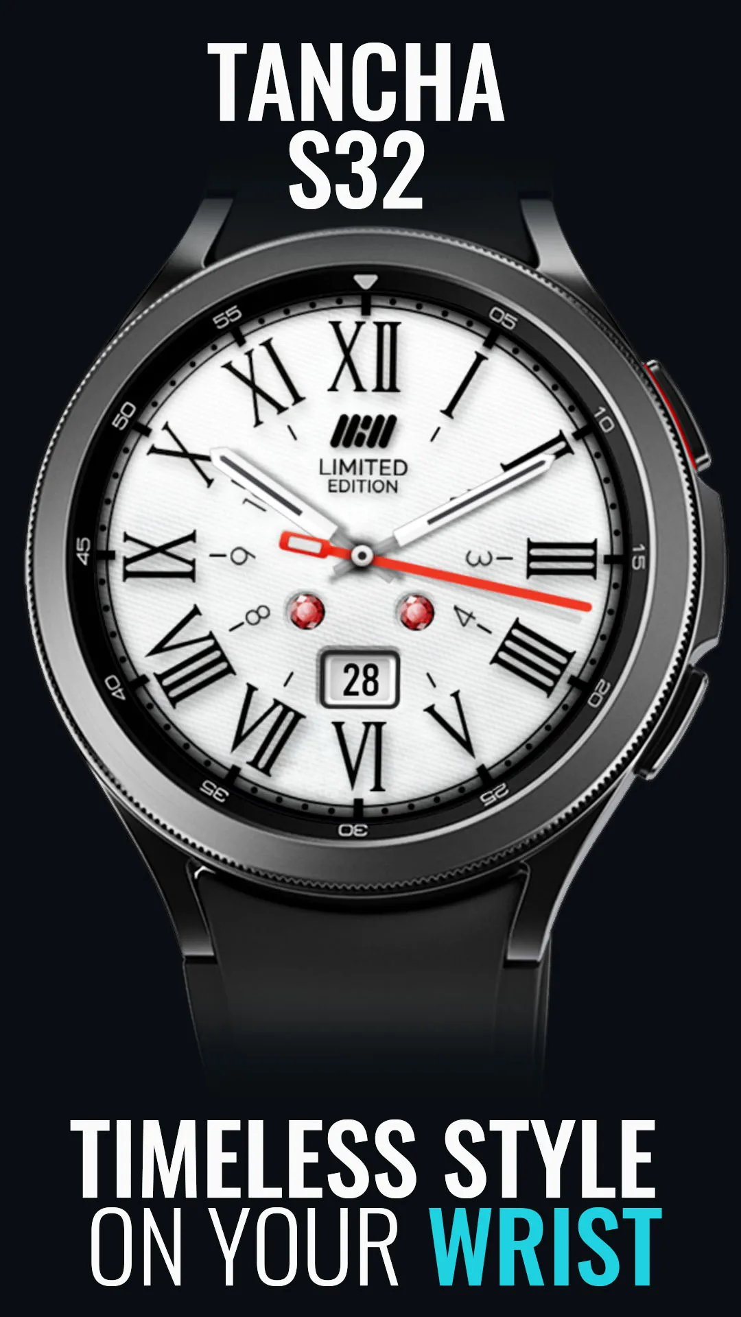 Tancha S32 Classic Watch Face | Indus Appstore | Screenshot