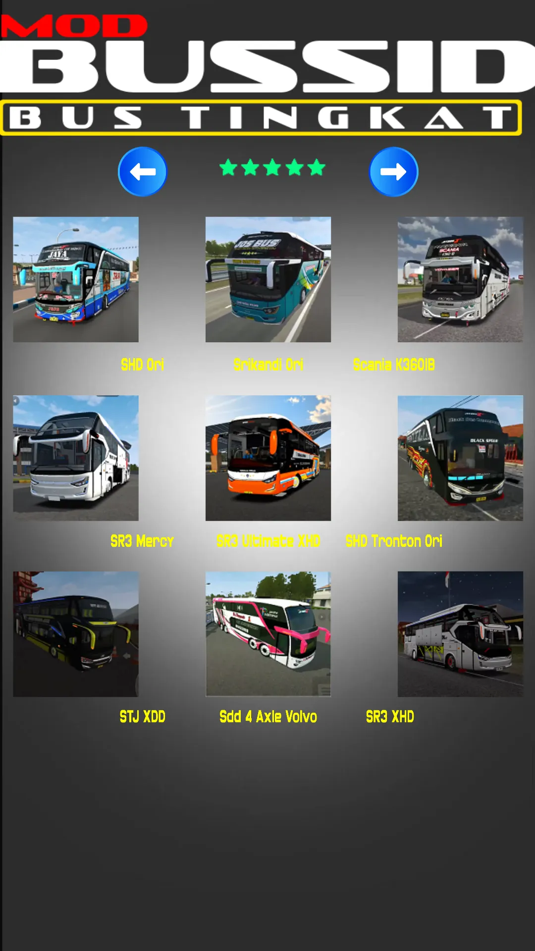 Mod Bussid Bus Tingkat Terbaru | Indus Appstore | Screenshot