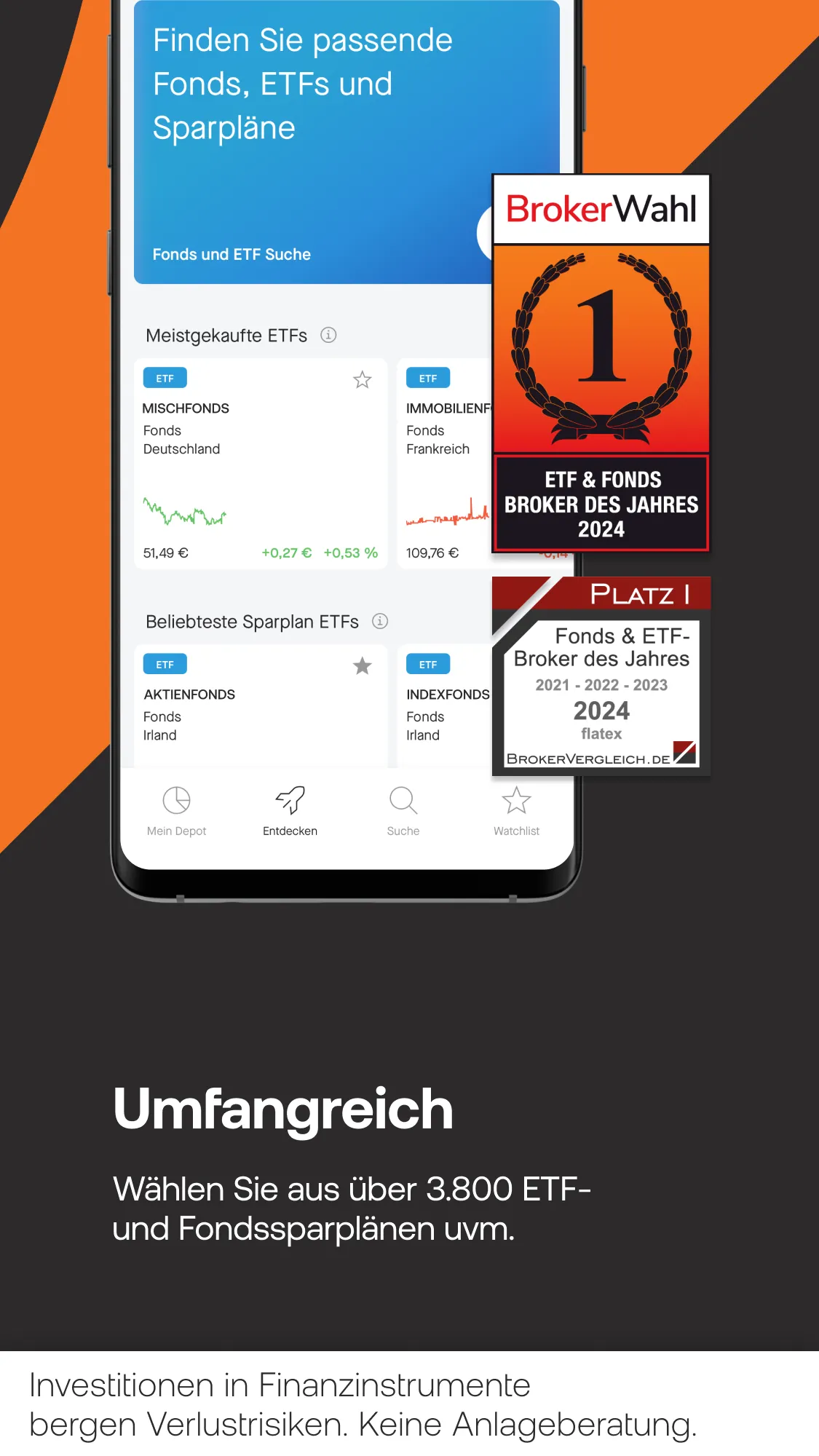 flatex next AT: Aktien und ETF | Indus Appstore | Screenshot