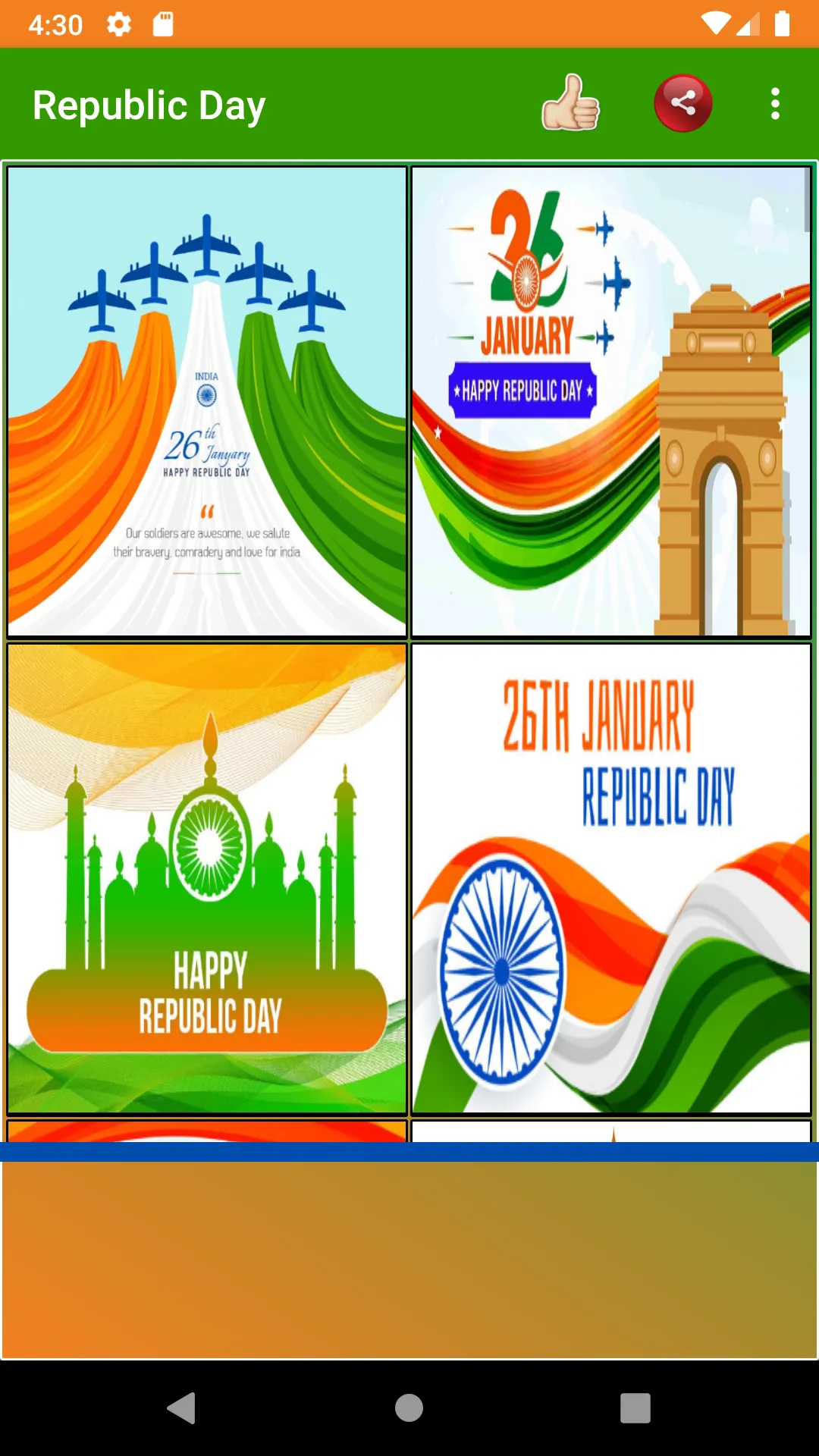 Happy Republic Day Wishes | Indus Appstore | Screenshot