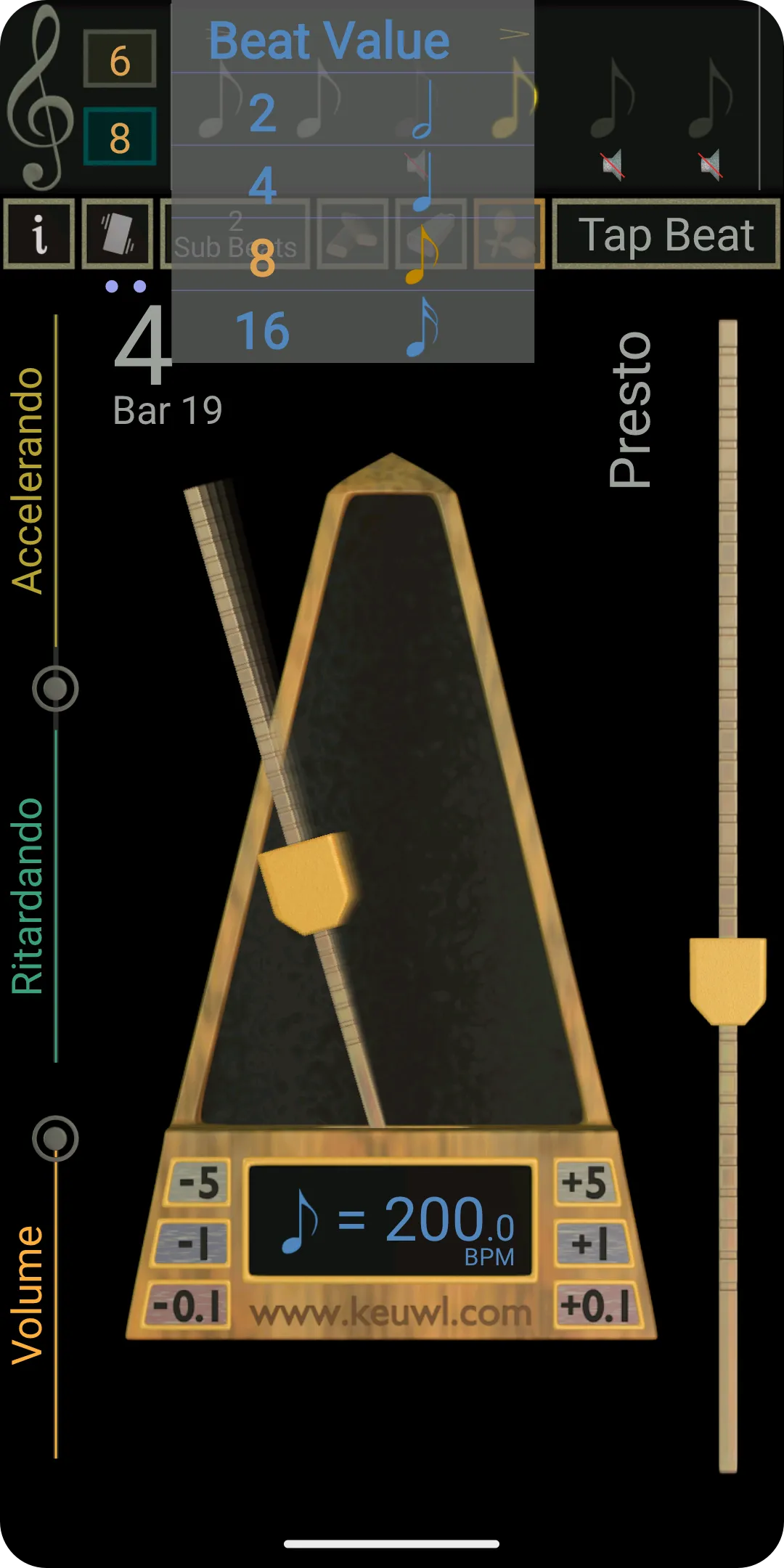 Metronome | Indus Appstore | Screenshot