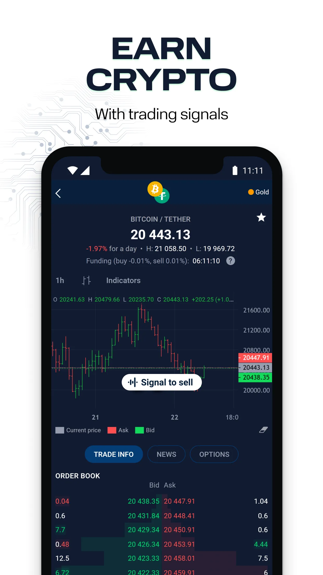 StormGain: Bitcoin & Crypto | Indus Appstore | Screenshot