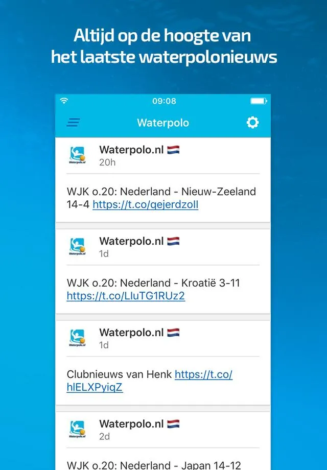 knzb waterpolo | Indus Appstore | Screenshot