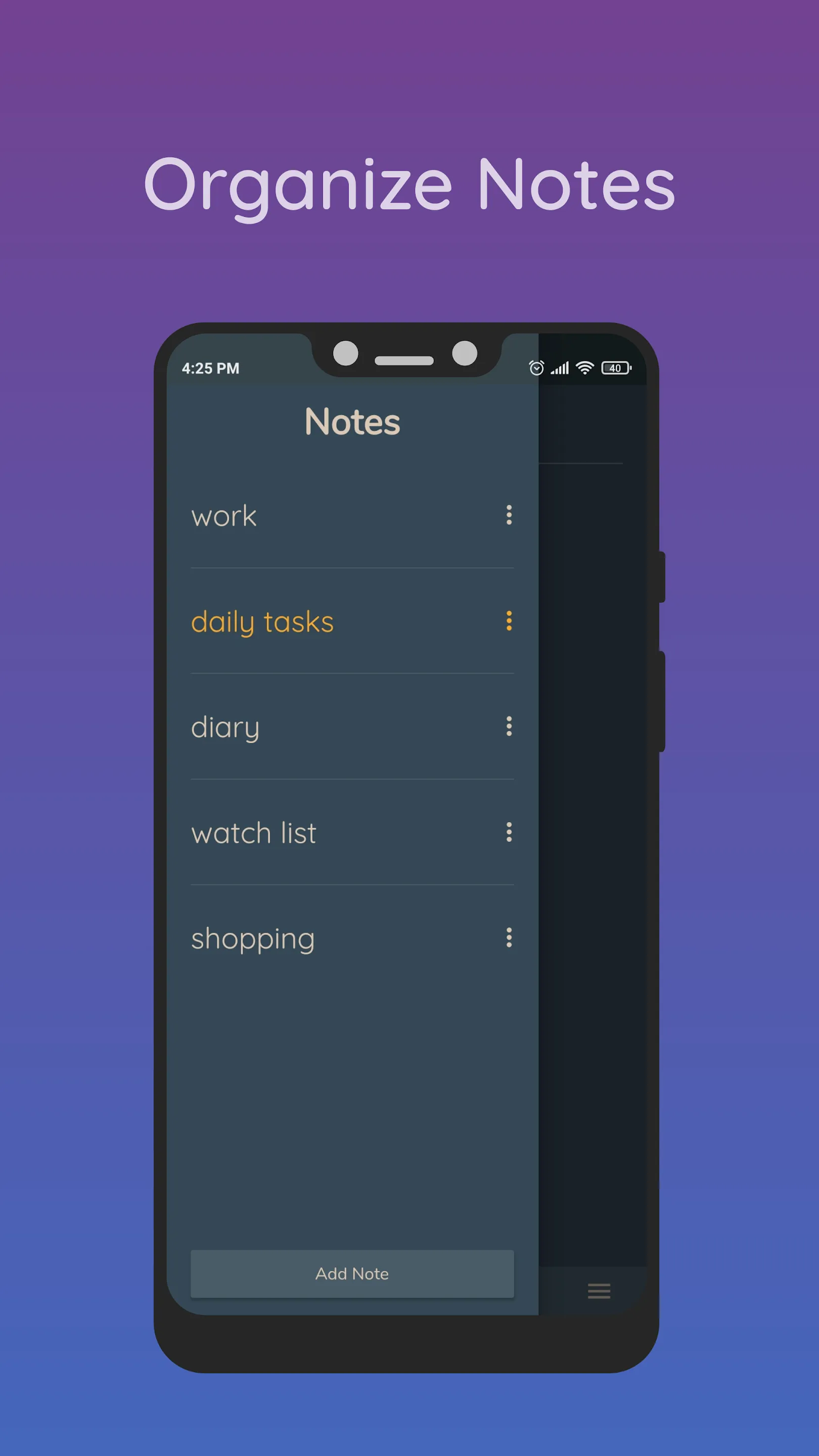 Note List: Outliner & Notes Or | Indus Appstore | Screenshot