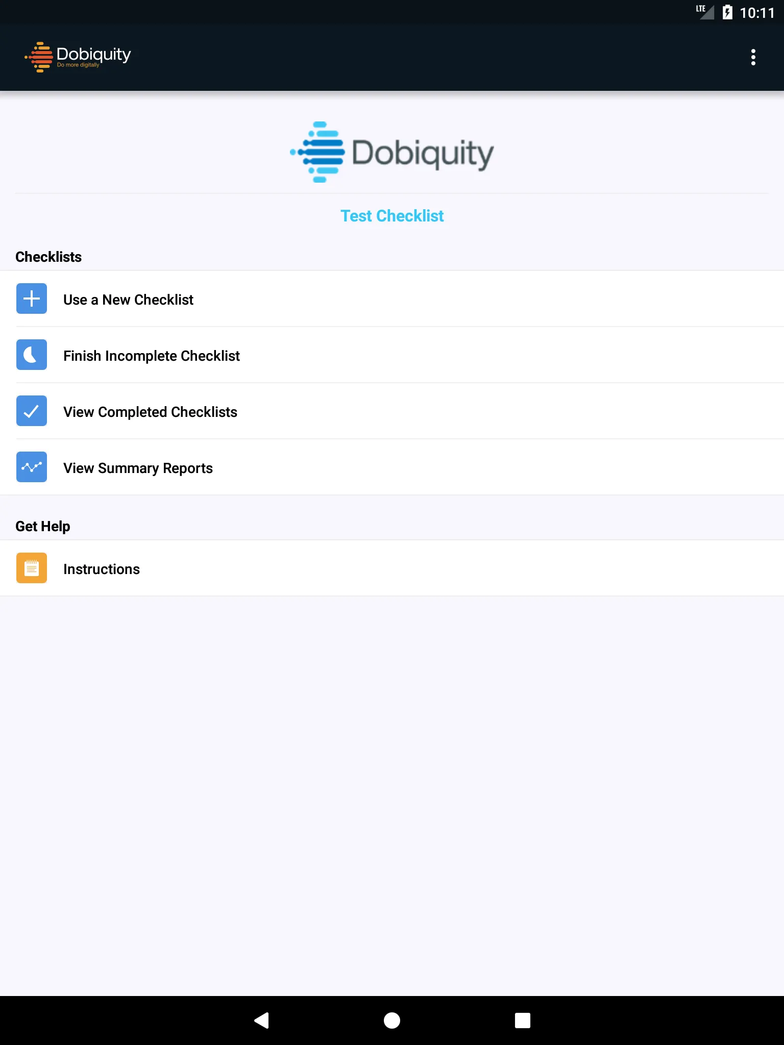 Dobiquity: Checklist App | Indus Appstore | Screenshot