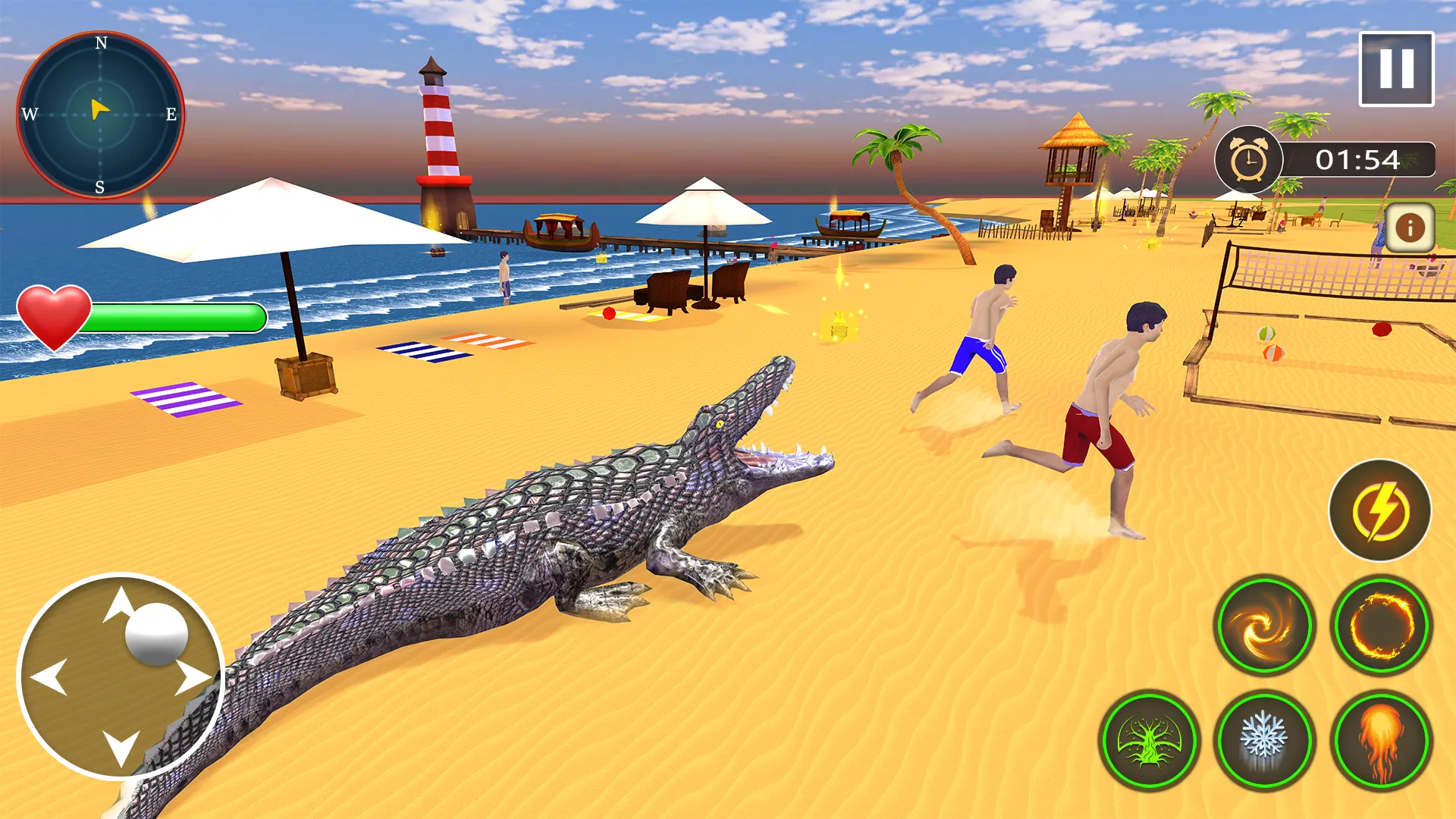 Animal Crocodile Attack Sim | Indus Appstore | Screenshot