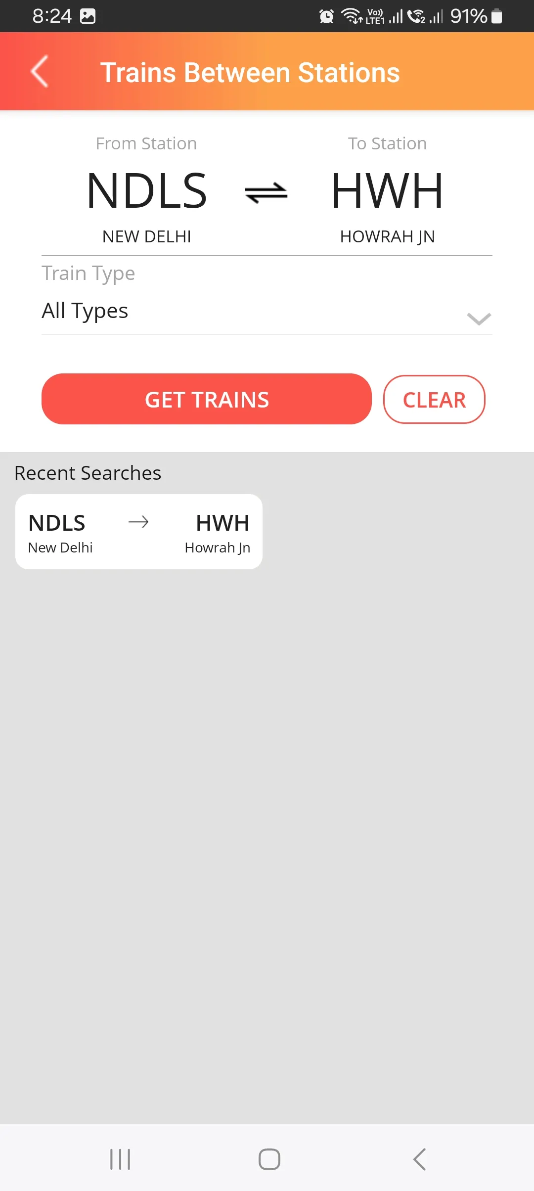 National Train Enquiry System | Indus Appstore | Screenshot