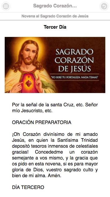 Sagrado Corazón de Jesús | Indus Appstore | Screenshot