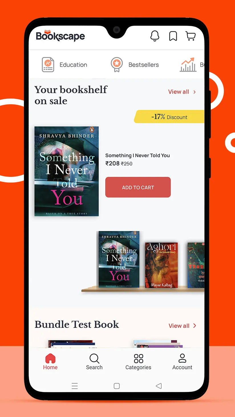 Bookscape: Online Bookstore | Indus Appstore | Screenshot