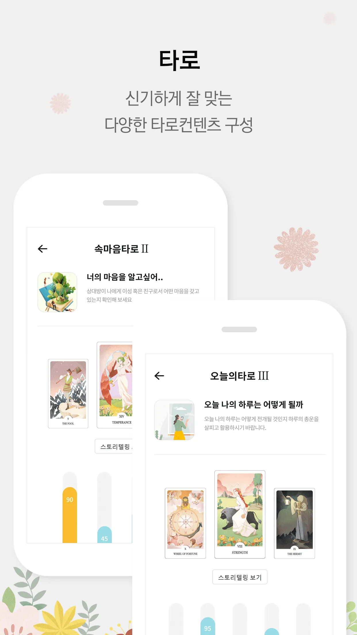 신비운 - 2024운세, 사주, 타로, 궁합, 토정비결 | Indus Appstore | Screenshot