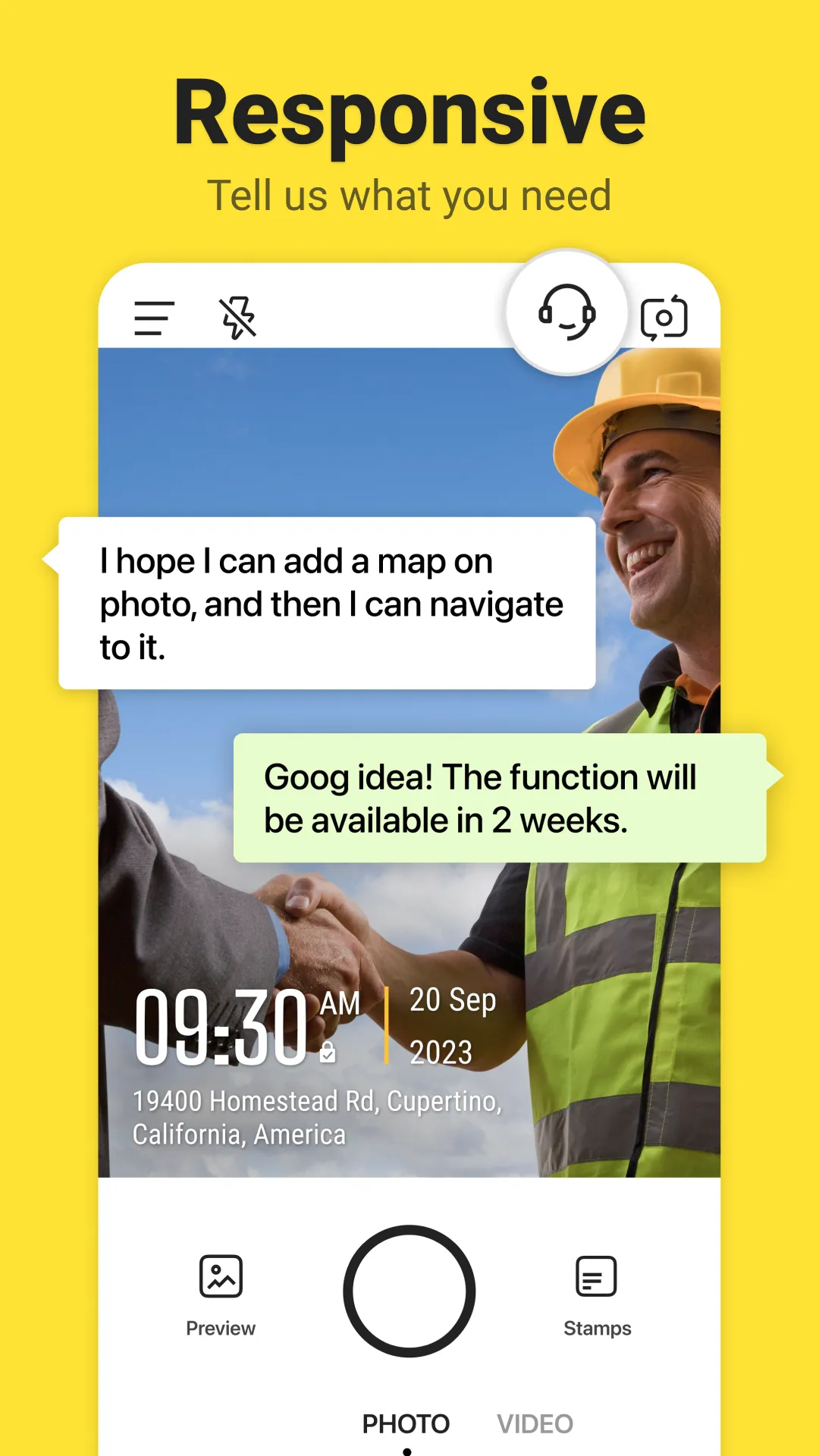 Timemark: Photo Proof | Indus Appstore | Screenshot