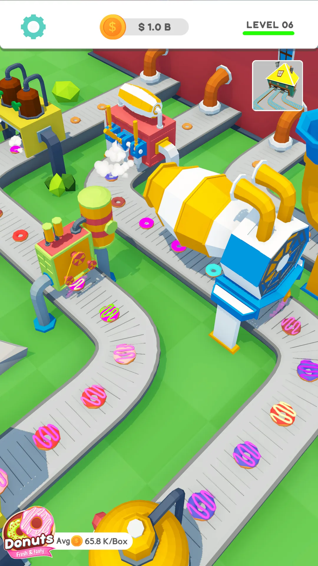 Idle Donut Factory  Business | Indus Appstore | Screenshot