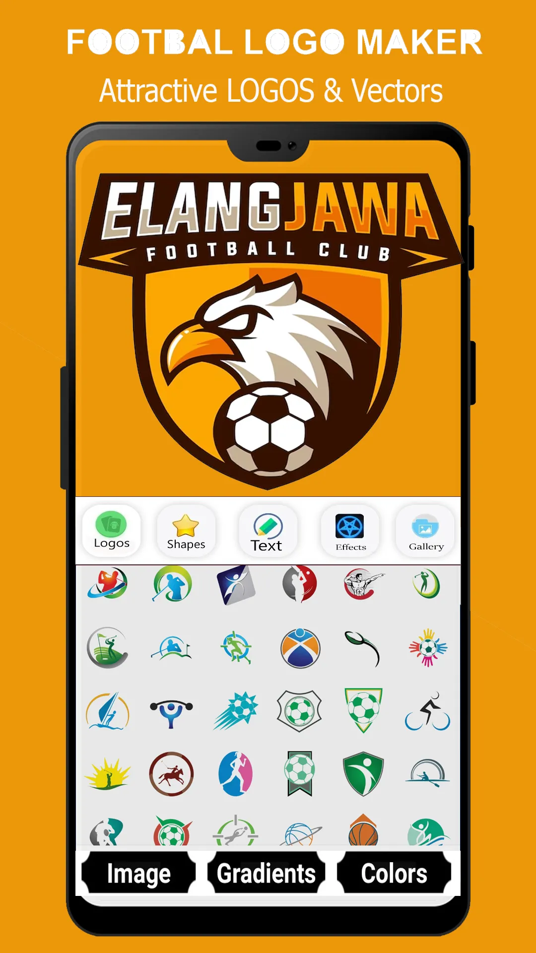 Football Logo Maker - Soccer | Indus Appstore | Screenshot