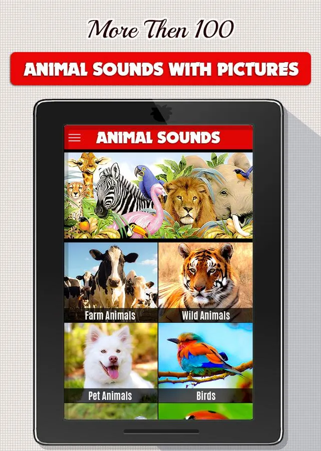 Animal Sounds: With Images | Indus Appstore | Screenshot