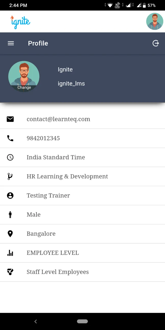 Learnteq Ignite LMS | Indus Appstore | Screenshot