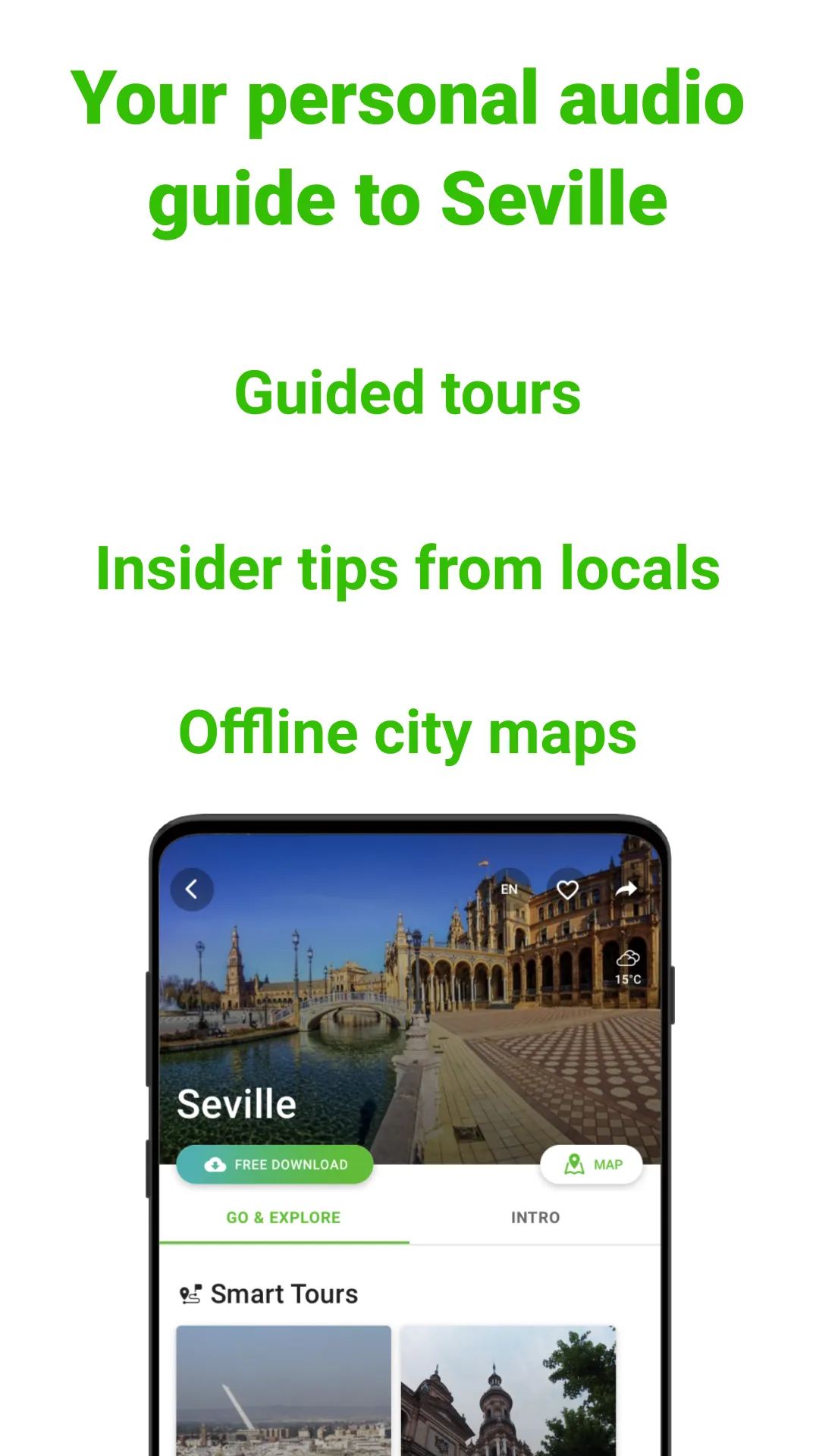 Seville Tour Guide:SmartGuide | Indus Appstore | Screenshot