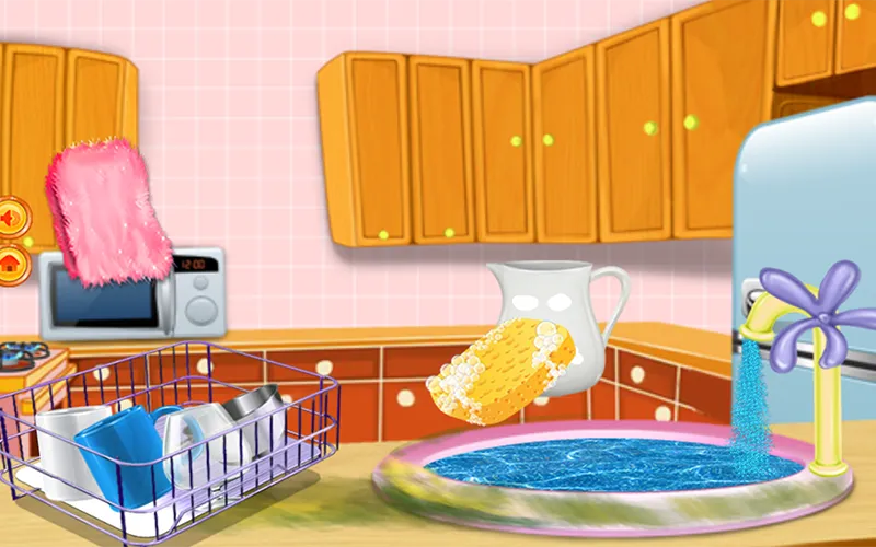 Dirty House - Kitchen Cleaning | Indus Appstore | Screenshot