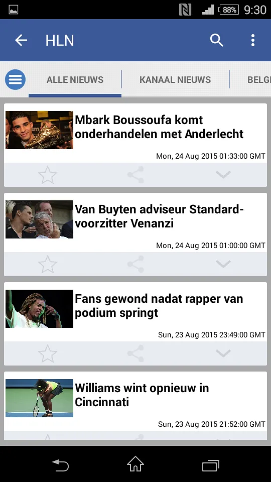 Belgium News | Indus Appstore | Screenshot