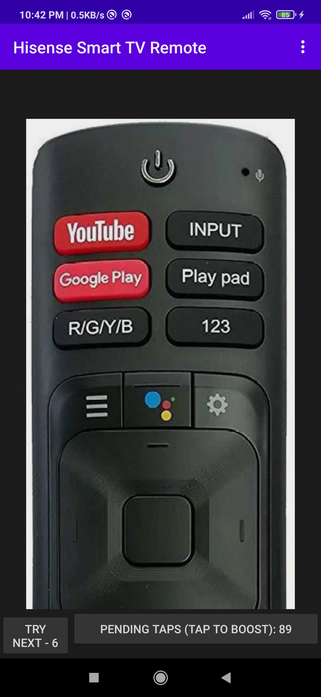 Hisense Smart Tv Remote | Indus Appstore | Screenshot