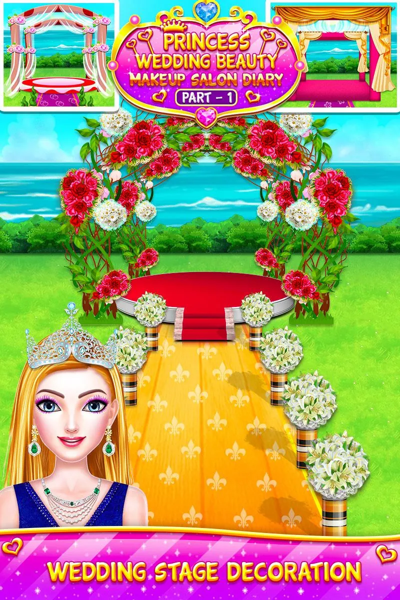 Princess Wedding Dress Up Game | Indus Appstore | Screenshot