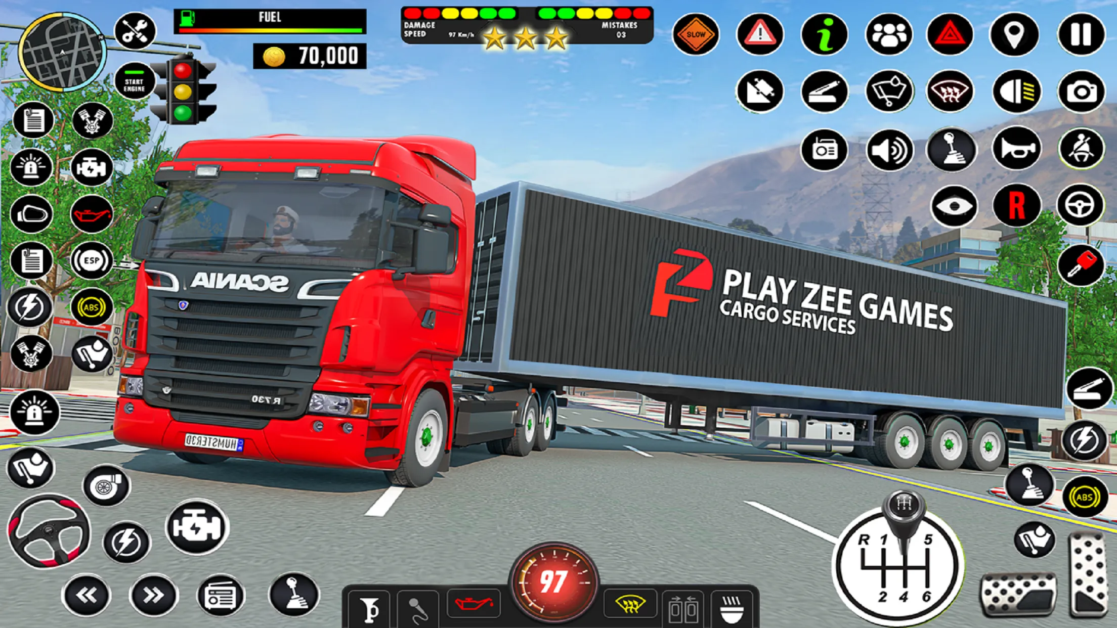 Crazy Truck Transport Car Game | Indus Appstore | Screenshot