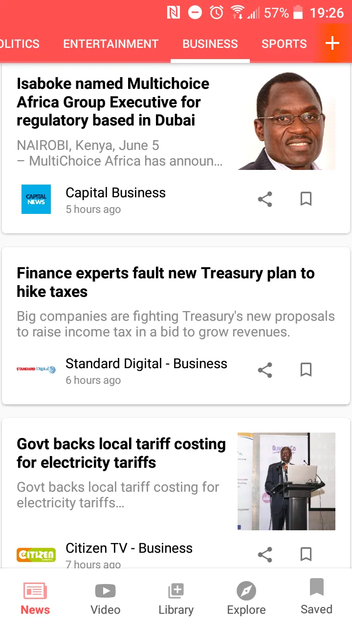 Kenya News | Indus Appstore | Screenshot