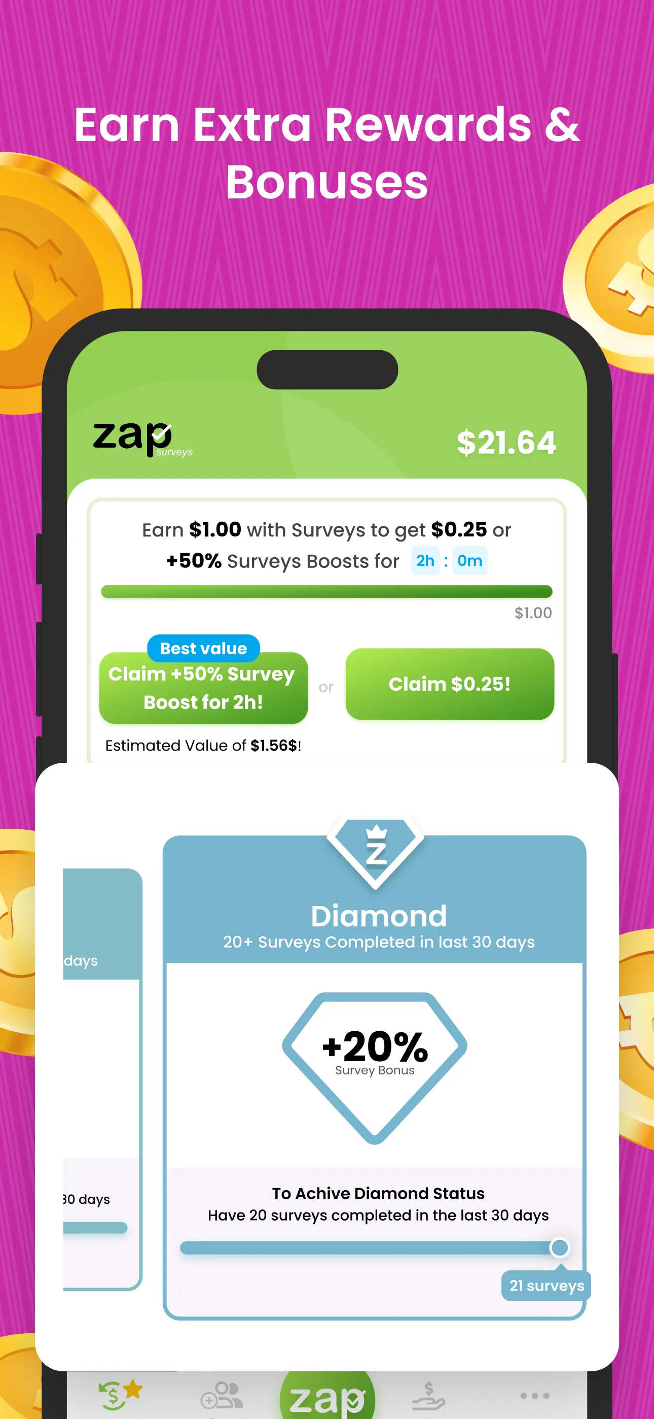 Zap Surveys: Earn Easy Rewards | Indus Appstore | Screenshot