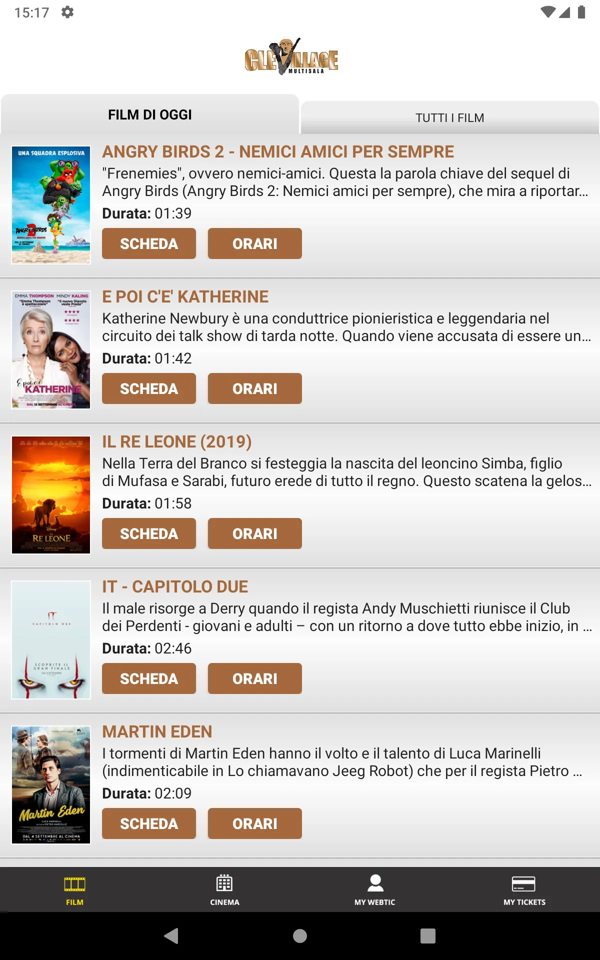 Webtic Clev Village Cinema | Indus Appstore | Screenshot