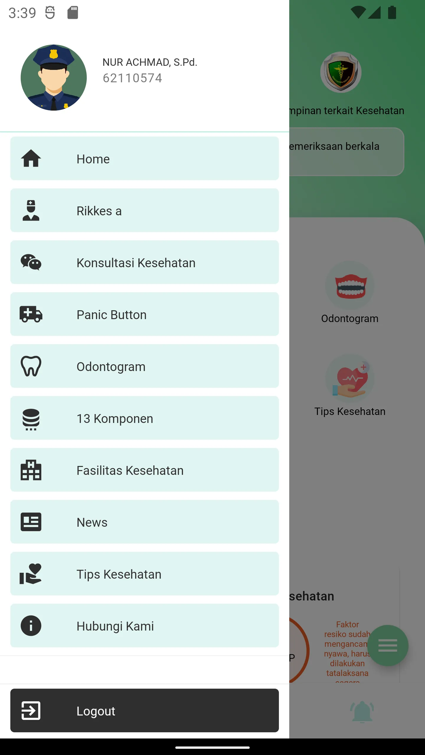 Biddokkes Polda Sulsel | Indus Appstore | Screenshot