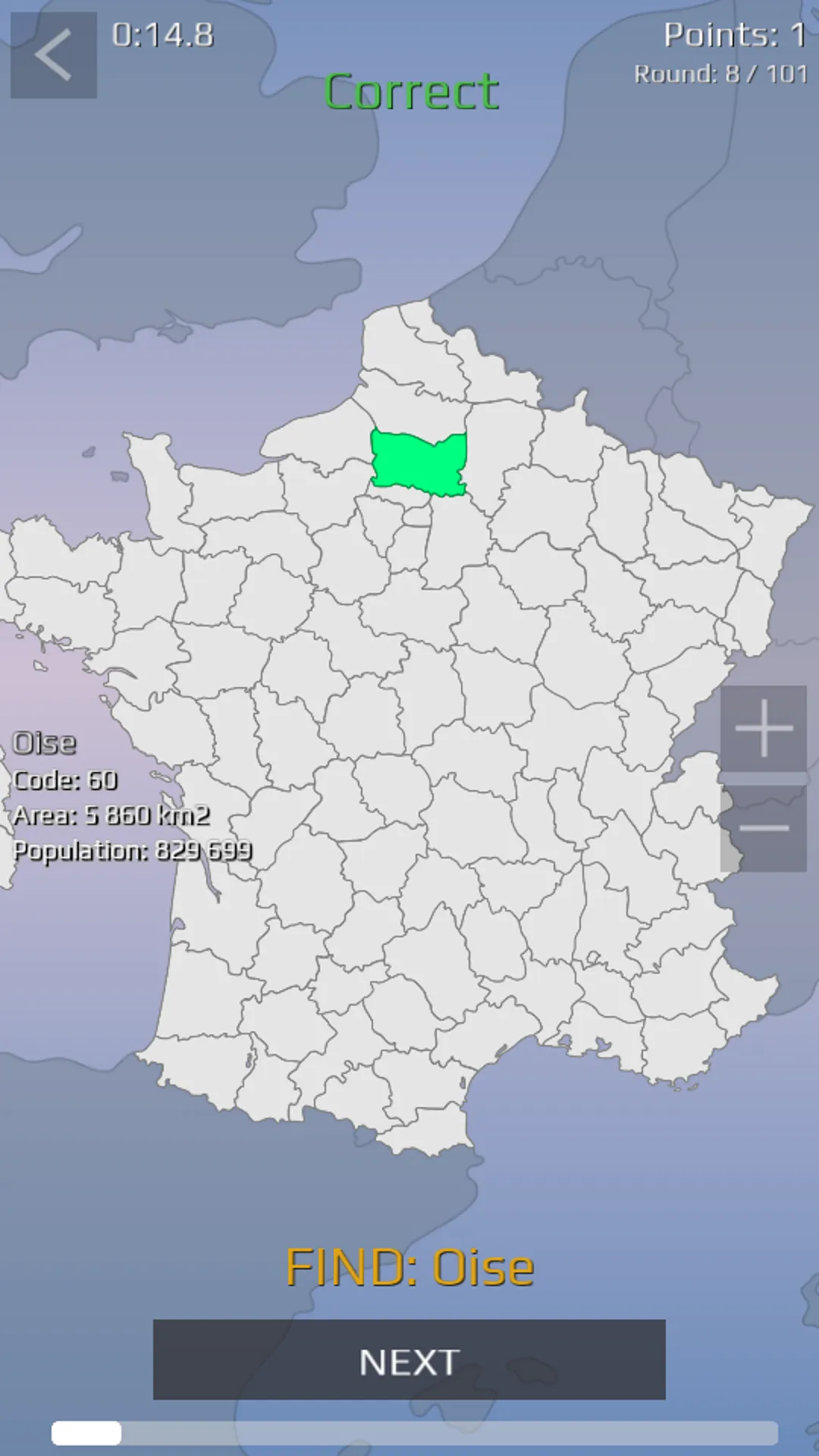 France Quiz | Indus Appstore | Screenshot