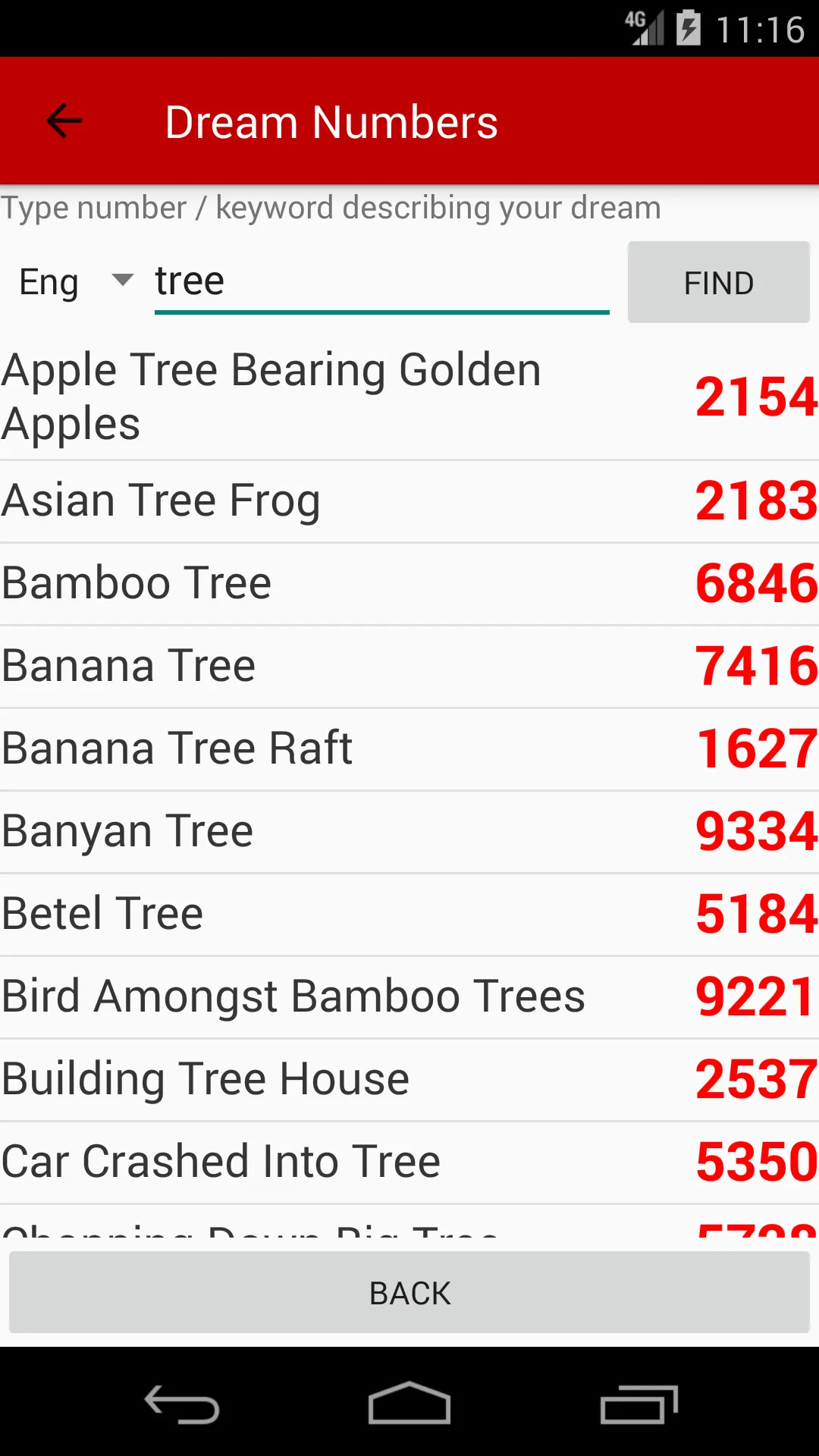 Live 4D Results (MY & SG) | Indus Appstore | Screenshot