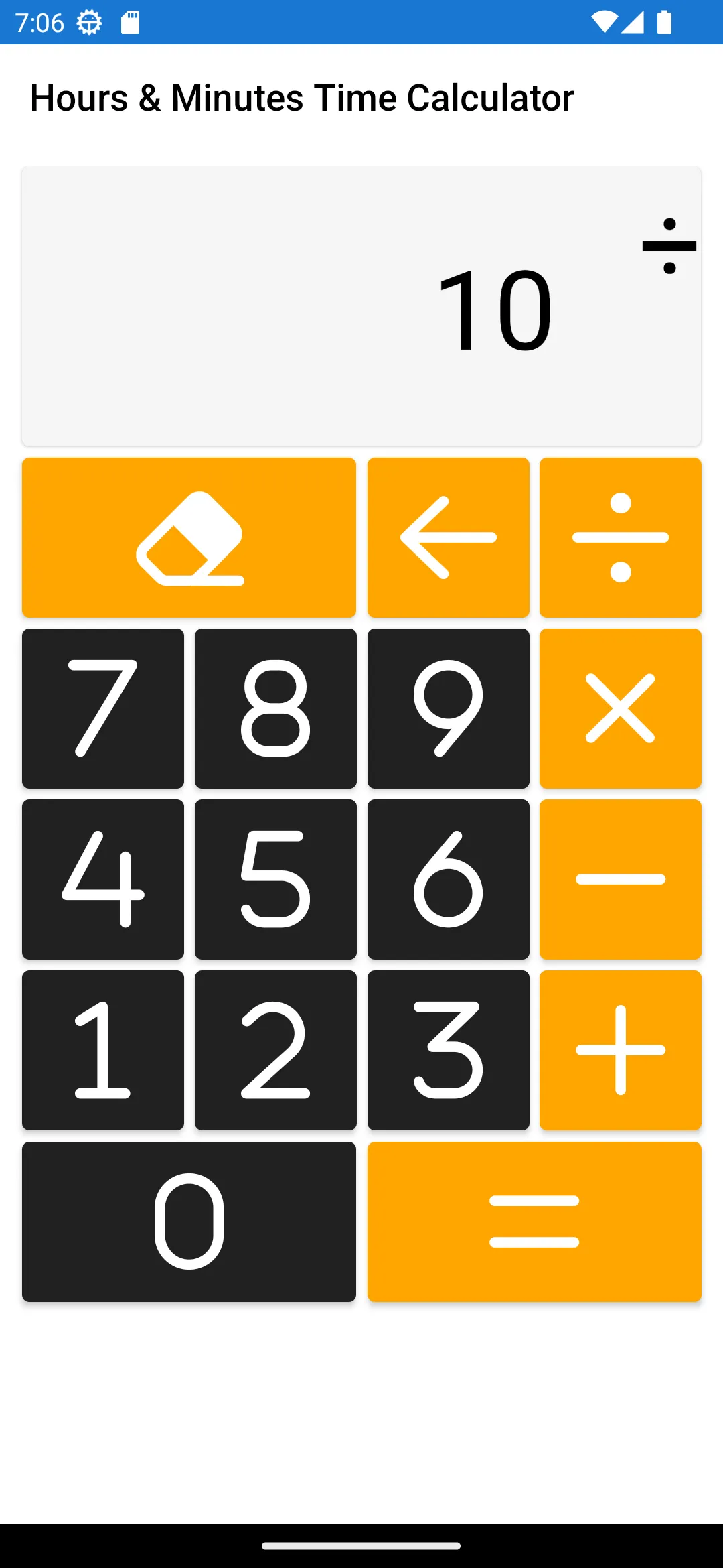 Hours Minutes Time Calculator | Indus Appstore | Screenshot