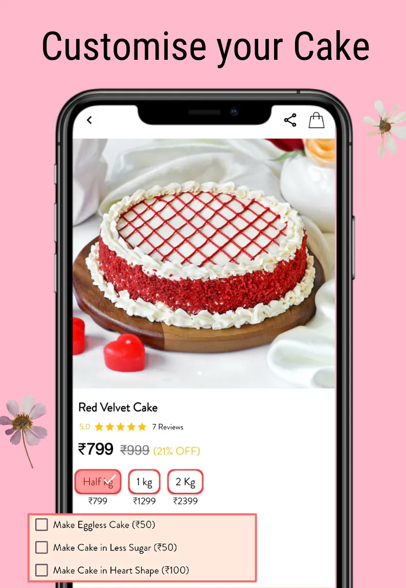 Cakezz : Online Cake delivery | Indus Appstore | Screenshot