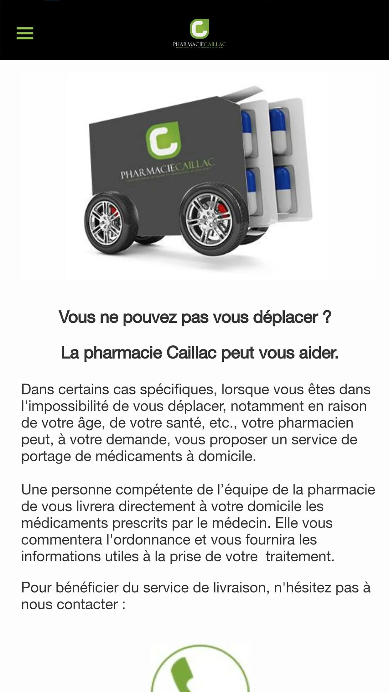 Pharmacie Caillac | Indus Appstore | Screenshot