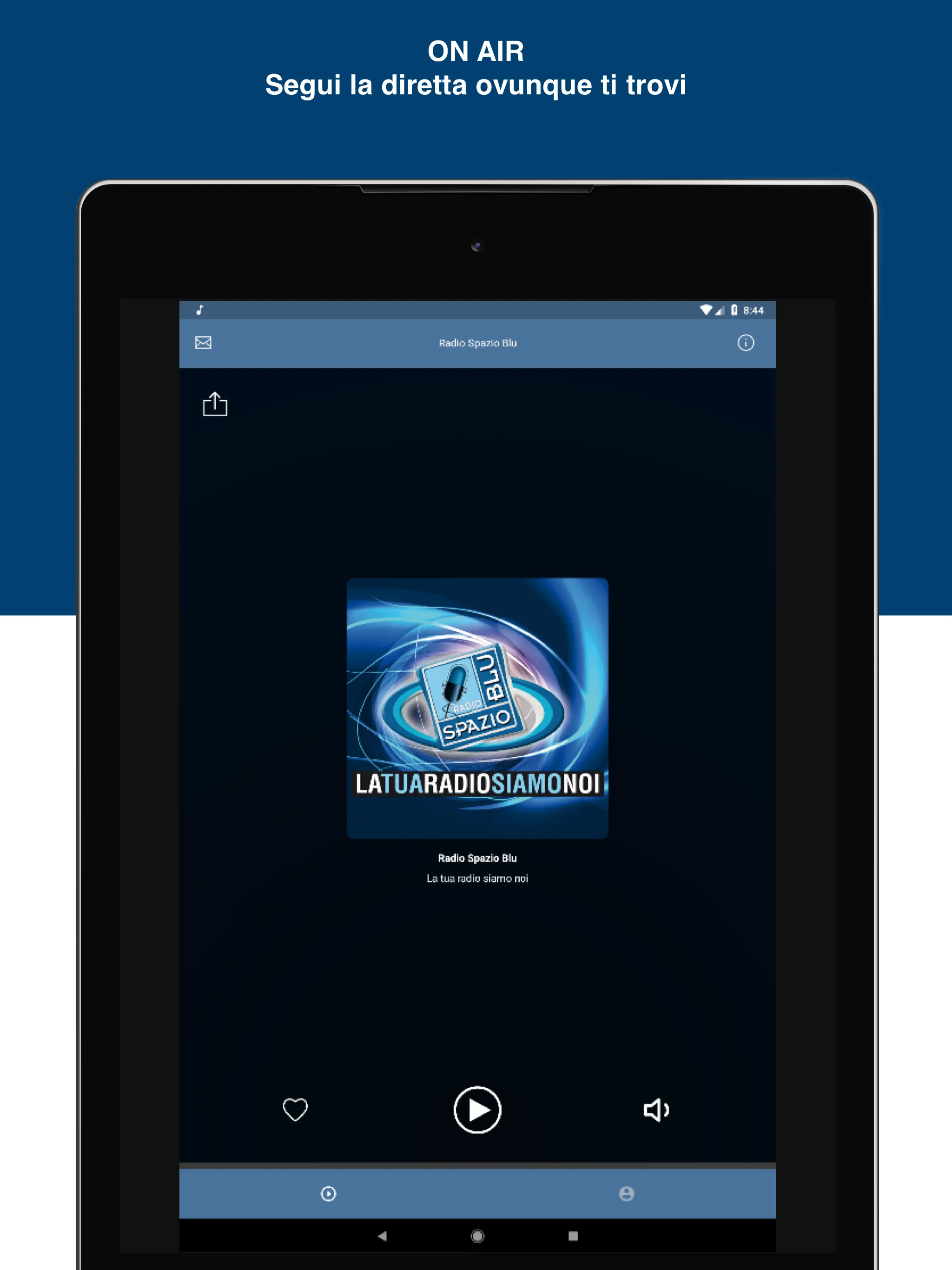 Radio Spazio Blu | Indus Appstore | Screenshot