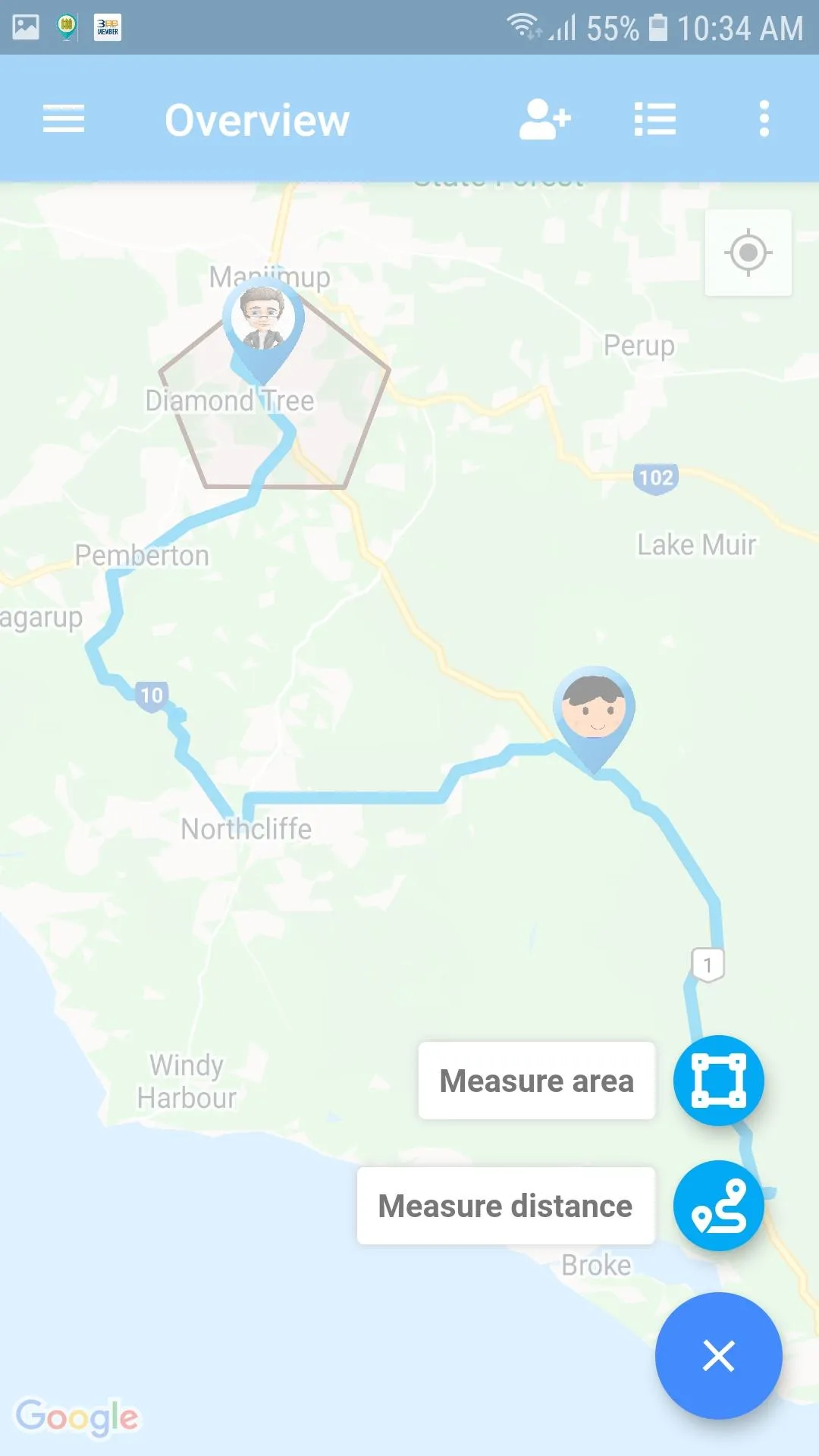 Tracking & Polygon Geofencing | Indus Appstore | Screenshot