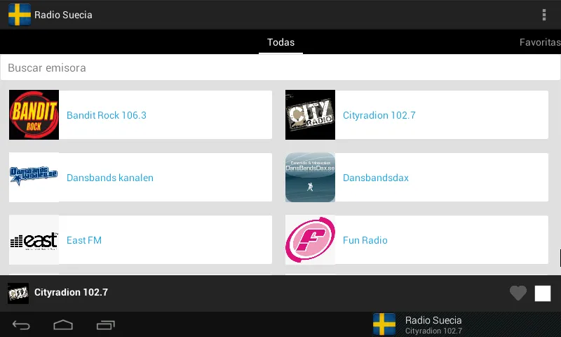 Radio Sweden | Indus Appstore | Screenshot