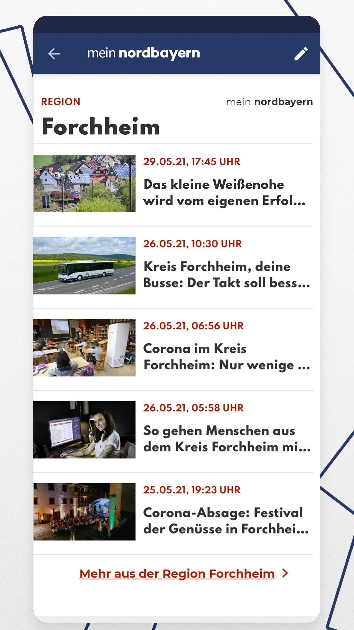 nordbayern News | Indus Appstore | Screenshot