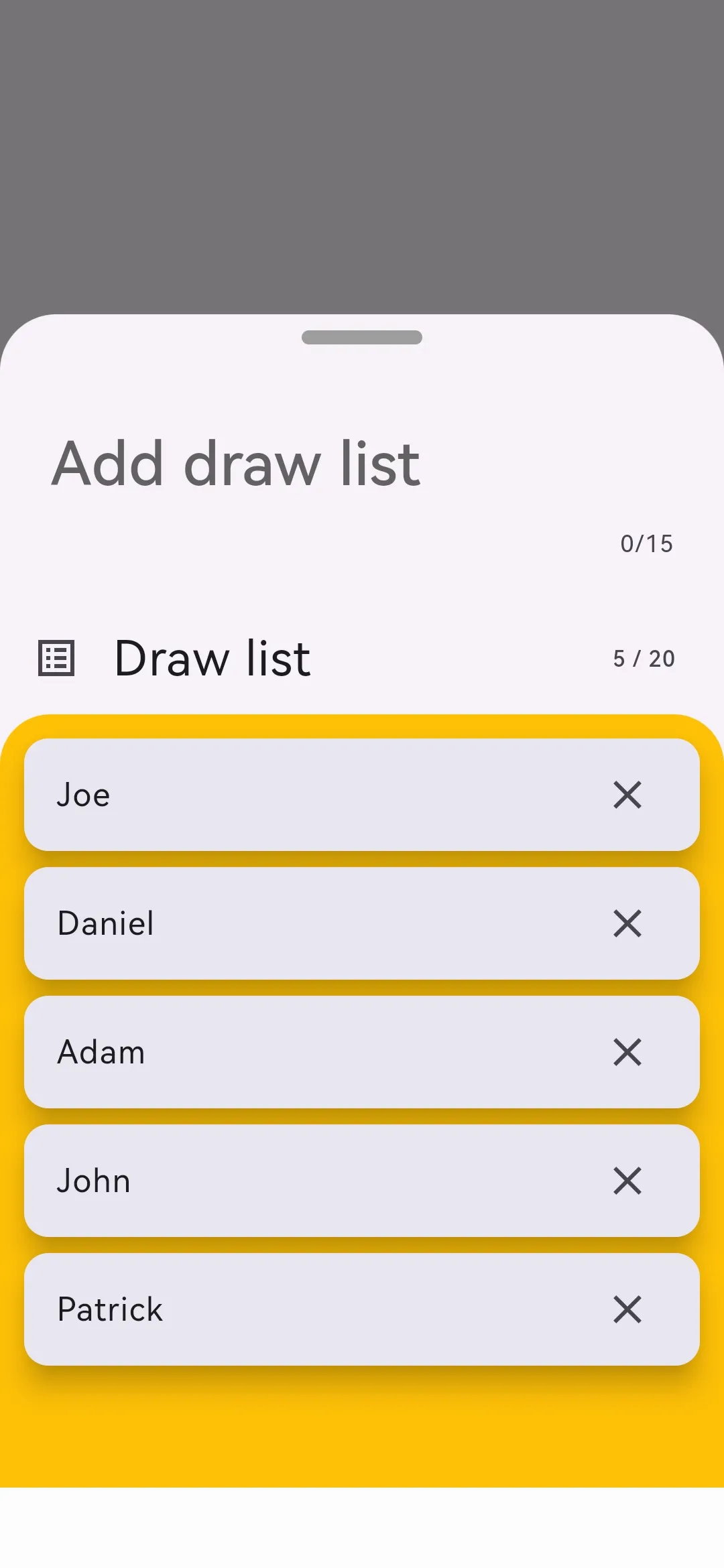 Draw Lots | Indus Appstore | Screenshot