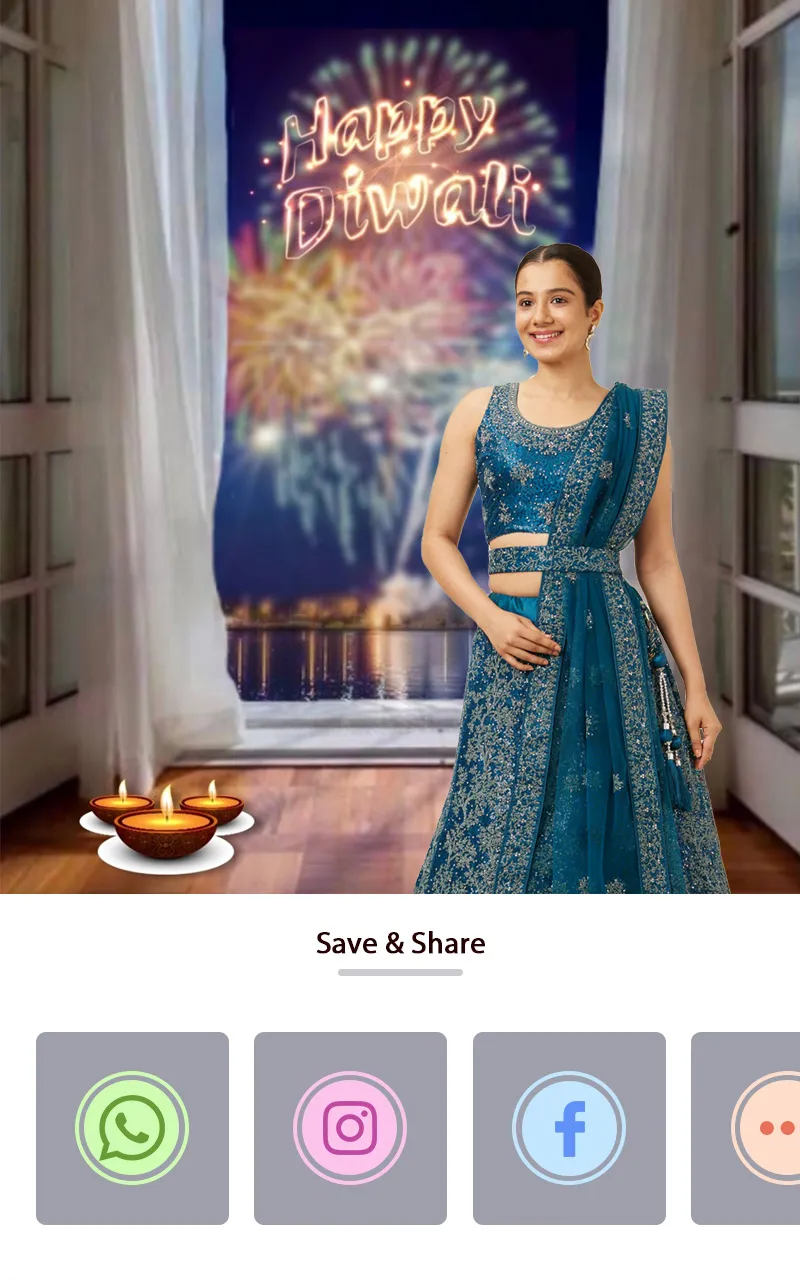 Diwali Photo Editor | Indus Appstore | Screenshot